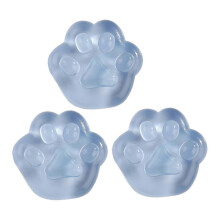 (Blue) 3Pcs Stress Relief Cat Paw Fidget Toys