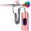 LCD-airbrushsett med kompressor, trådløs med 3 innstillinger 6