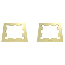 2X AM5 CPU-Kontaktrahmen, Kupfer-Vollrahmen, Bessere Kühlung, CPU-Kühlkörperpanzerung für 7950X, 7900X, 7700X, 7600X