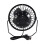 5X -Ventilador Elétrico com Painel Solar Portátil 5W 4 Polegadas com Efeito de Estufa Exaustor Solar para Escritório Ao Ar Livre 8