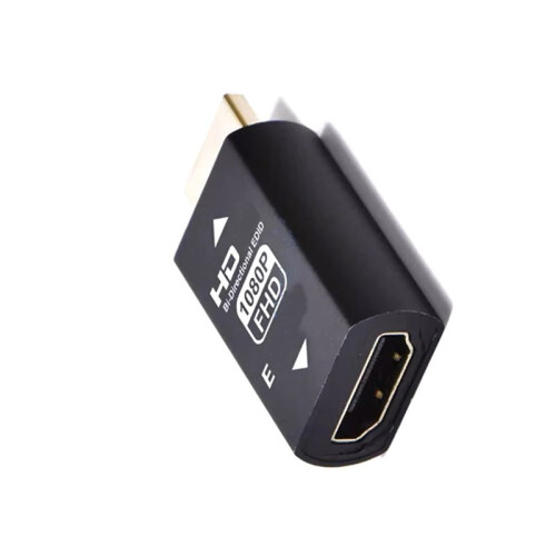 2X -Compatible Edid Emulator Passthrough Eliminated Adapter Work with   to HD Video Splitters 1080 2
