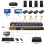 2X -Compatible Edid Emulator Passthrough Eliminated Adapter Work with   to HD Video Splitters 1080 5
