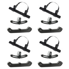 4X Kit di Aggiornamento Fibbia Borsa Cammello Accessori per Biciclette Fibbia per Bagagli Borsa per Biciclette Fibbia Attrezzatura per L'Equitazione
