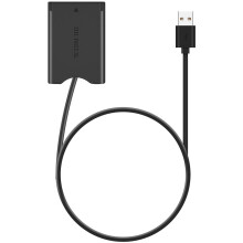 -13L dummy-accu met USB-A-voedingsadapter en DC-koppeling voor G7X2, G7X3, G5X2, G9X2, G1X3, G5X, G9X, SX620, SX720, SX730