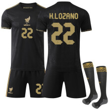 (Size 22 with socks, #2XL) (No. 22 H.LOZANO) Mexico Special Commemorative Edition Jersey – Americas Region