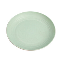 Assiettes incassables de 25 cm en paille de blé, réutilisables et compatibles lave-vaisselle et micro-ondes, idéales pour la cuisine, les