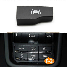 (Button F-2) Car Center Console Drive Mode Traction Control Multi Function Switch Sports Button For Porsche Cayenne 7p5 2010-2018 7p59271