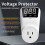 HLP02 Voltage Protector Reset over Under Voltage Protector Socket Digital Display Power Surge Protector US Plug 2