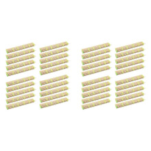40 Packs of Extended Queen Bee Cage Queen Bee Isolation Transport Cage Beekeeping Tools Bamboo Tools