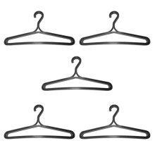 5X Scuba Diving Wetsuit Hanger Dry Suit Dive Folding Holding Coat Holder Diving Swimming Suit Wetsuit Hanger Black