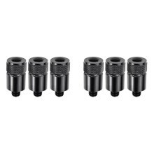 6Pcs Carp Fishing Quick Change Connector Carp Fishing Adaptor for Fishing Alarms Rod Pod Fishing Tackle