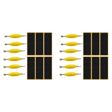 24 Pack Fingerboard Grip Tape Sticky Foam Sticker Replacement + Screwdriver Tool Nut Driver for Finger Skateboards