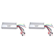 2X 48V/60V/64V 650W 15 Tubes Ebike Controller Electric Bicycle Controller Brushless Dual Mode for Electric Bike/Scooter