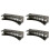 4X for  Base Storage Box for Hair Clipper Trimmer Limit Comb Guide Comb Barber Tool Guide Combs 1