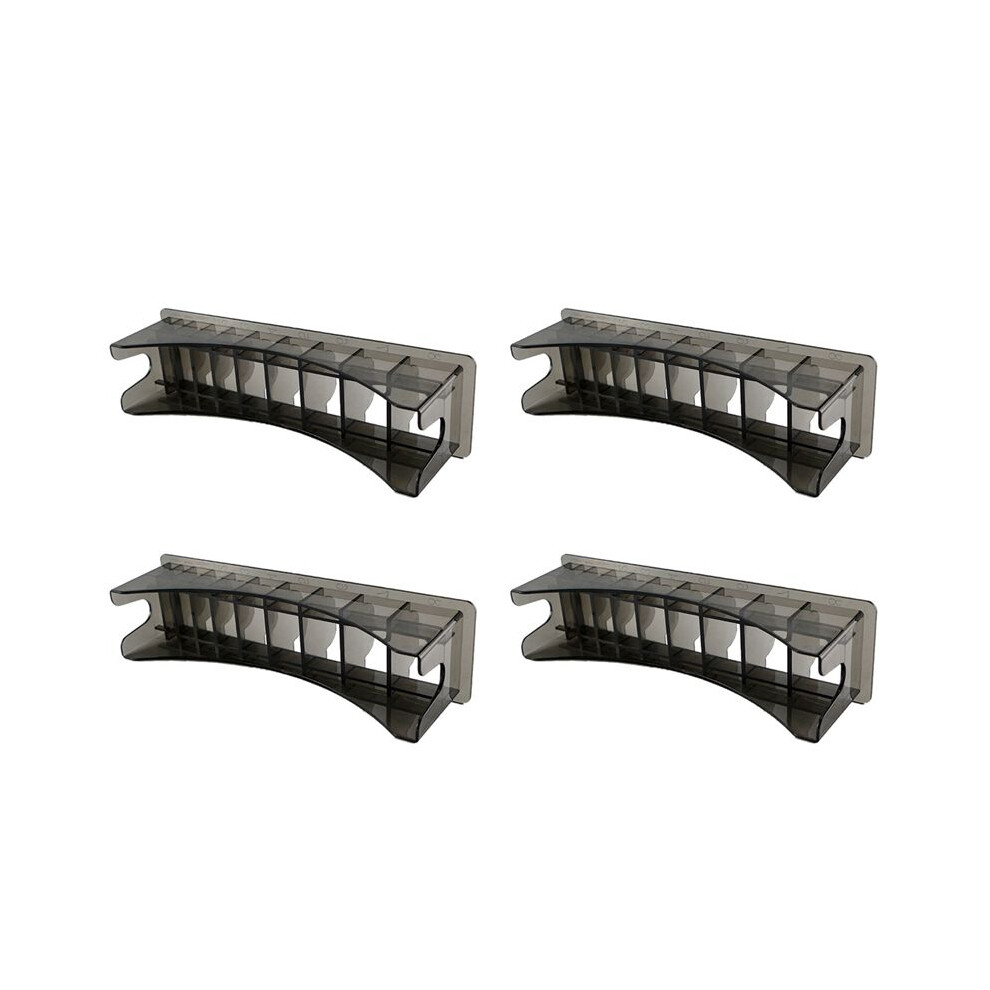 Bobotron 4X For Base Storage Box For Hair Clipper Trimmer Limit Comb Guide Comb Barber Tool Guide Combs