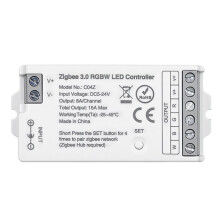 Tuya Zigbee 3.0 RGBW Controller TUYA Life APP Styrning Dimmer Light Strip Controller