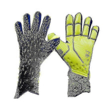 (8) Children's Football Goalkeeper Goalkeeper Gloves Non-slip And Wear-resistant Green_a
