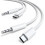 Καλώδιο USB C σε καλώδιο ήχου Aux jack 3,5 mm (συσκευασία 3,3 ft2), καλώδιο στερεοφωνικών 1