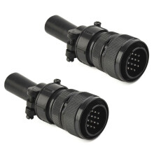 2 Conectores Macho de Metal de 14 Pines para Soldadoras para Miller para TIG MIG Hobart. Compatible con Muchas Soldadoras. Capacidades de Control