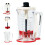 Impastatore e Dispenser per Pastella - Dispenser per Pastella per Pancake - Dispenser per Pancake - Dispenser per Pastella con Manico Comprimibile - 2