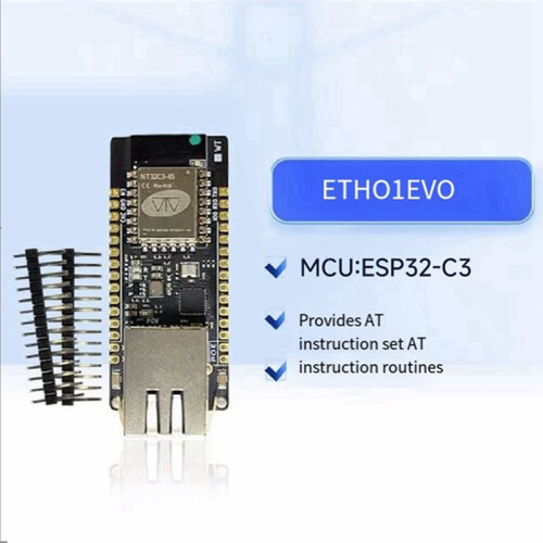 ETH01-EVO Onboard ESP32-C3 Development Board with Ethernet WIFI  3-In-1 IoT Gateway Convenient Module 1