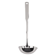 KüChen-Suppenkelle 304 Edelstahl Punsch Leuchtende Ladell-LöFfel mit AusgießEr SoßEnkellen zum Servieren, 11,8 Zoll