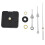 Clock Movement Mechanism Black Hour Minute Red Second Hand DIY Tools Set 3