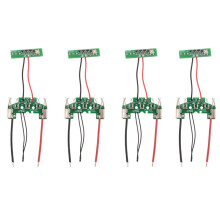 4X Placa de Circuito de Protección de Carga PCB de Batería de Iones de Litio BAT610 de 18 V para Boschs de 18 V