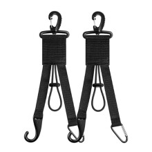 2 Stück Baseball-Softball-Ausrüstungs-Hänger Dugout-Organizer Schlägerhalter mit Handschuhclip und Helmhaken für Zaunbeutel