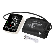 English-Voice Blood Pressure Monitor Precise Measurement Upper-Arm Electronic Blood Pressure Monitor Led Backlit Display