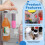 30pcs Refrigerator Storage Divider Clip,Fridge Door Storage Partition Expandable Baffle Dividers Kitchen Organizer 2
