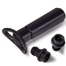 Wine Vacuum Pump with Stopper, Vacuum Pump, Vacuum Preservation Stopper, Reusable, Seals and Preserves Wine