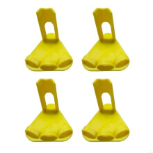 Hühnerschienen, Beinstützen und Gehhilfen Aus Kunststoff für Hühner und Enten, Gelb
