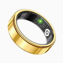 (golden, 11#) SmartRing Chytrý prsten: Počítadlo kroků, HRV SpO2, monitor srdeční frekvence a vědecký monitor spánku