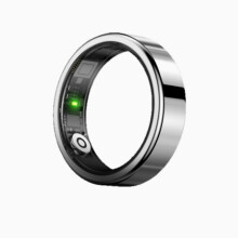 (silvery, 10#) SmartRing Smart Ring: Stegräknare, HRV SpO2-puls och vetenskaplig sömnmätare