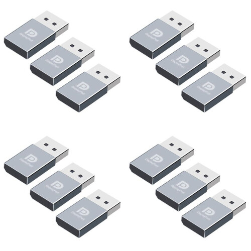 12Pcs 4K  Dummy Plug DP Virtual Display EDID Headless  Emulator  Card Cheater EDID Display Cheat