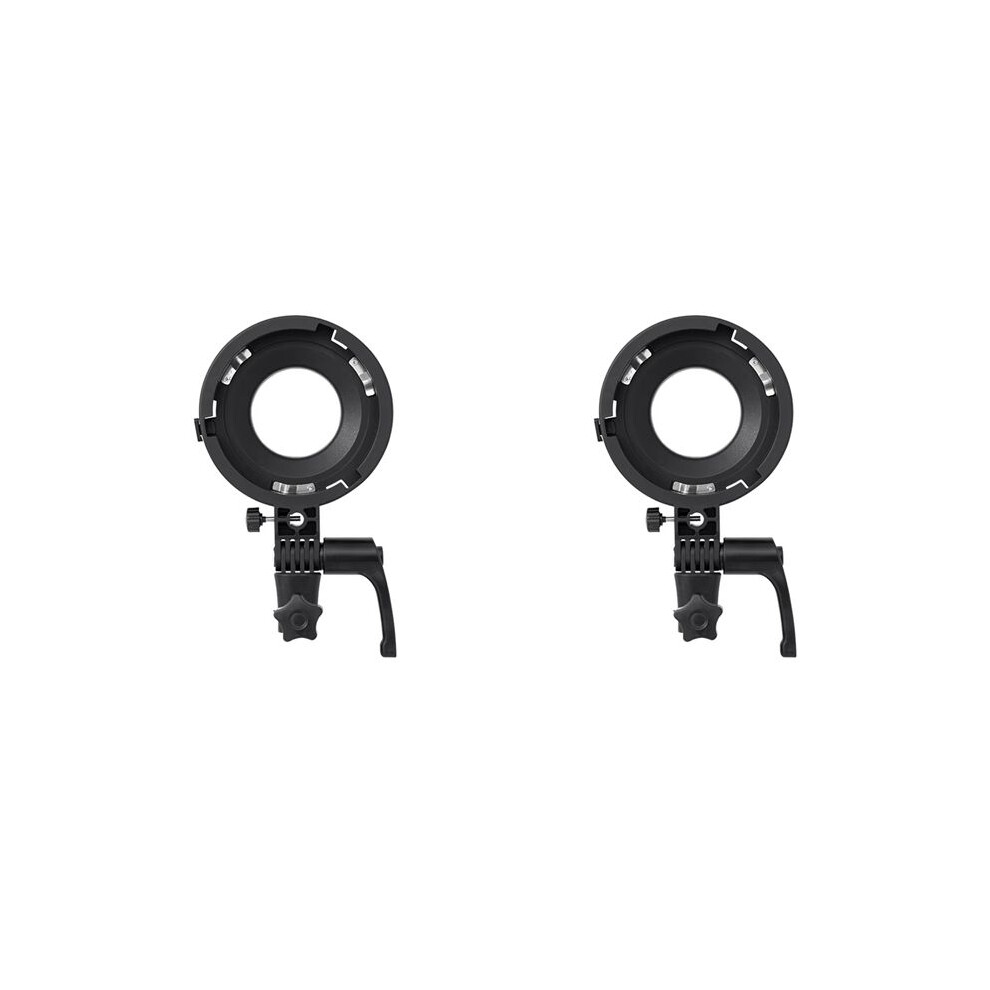 Photos - Softbox 2X Mount to Bowens Mount Adapter Quick Set- for YONGNUO YN150 IFOOTAGE 60/130 NANLITE Forza 60 MB02