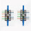 6X RJ45 Cat6 Junction Box for Ethernet Networking Cable Connection Accessories 4
