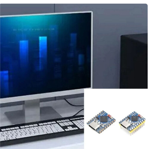 5X ESP32 S3 Zero Wi-Fi BT 5.0  Development Board Prototipagem Simplificada para Projetos Embarcados 896C (Sem Solda) 1