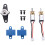 3X Robot Programmable Robotic Kit Based  BBC Microbit V2 and V1 for STEM Coding Education with Chargeable Battery(A) 6