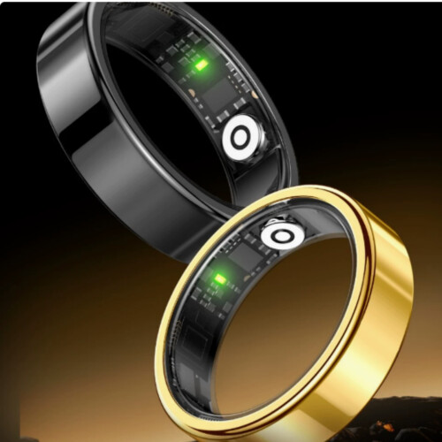 (silvery, 13#) SmartRing Smart Ring: Μετρητής βημάτων, HRV SpO2 Καρδιακός ρυθμός και επιστη 2