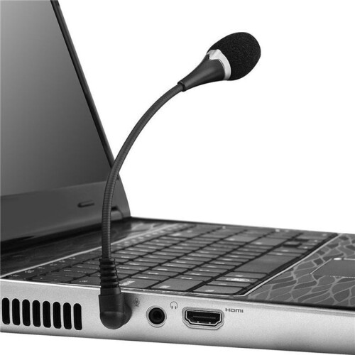 2X  Notebook Microphone Microphone Tablet PC 3.5mm External Microphone 1