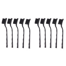10 Pcs Black Non Slip Handle PCB Rework ESD Anti Static Dust Brush 17cm