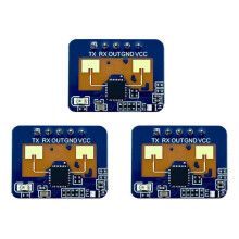 3X 24G MmWave LD2410C Human Presence Sensor Motion Detection Module