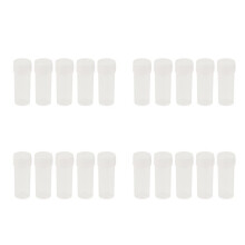 40PC 18650 Batterie 4X5 Zelle Spacer Strahlende Shell Kunststoff Halter Halterung 18,4 mm