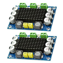 2X 100W TPA3116D2 Mono Amplifier Board Class 12V-26V Digital Audio Power Amplifier Sound Board AMP