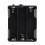 6X Doppelseiten Eine Feder 6 x 1.5V AA-Batterie Halter Schwarzer Case 3