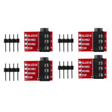 4X TRRS 3.5mm Jack Breakout Board Headphone Video Audio MP3 Professional Connector Module
