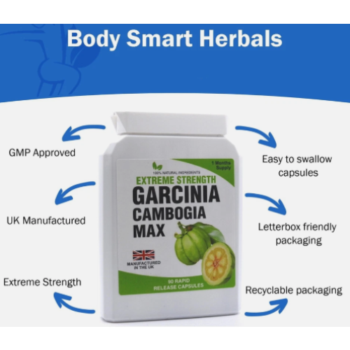 Garcinia Cambogia 90 Capsules + 60  Maxpro Detox 1