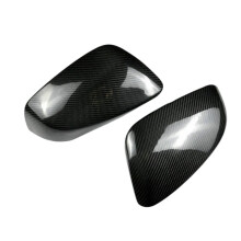 Car Side Wing Mirror Cover Carbon Fiber Rearview Mirror Shell for Alphard 2024 Side Mirror Cover